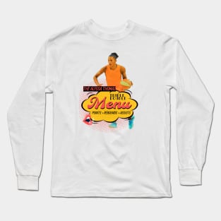 AT triple double menu Long Sleeve T-Shirt